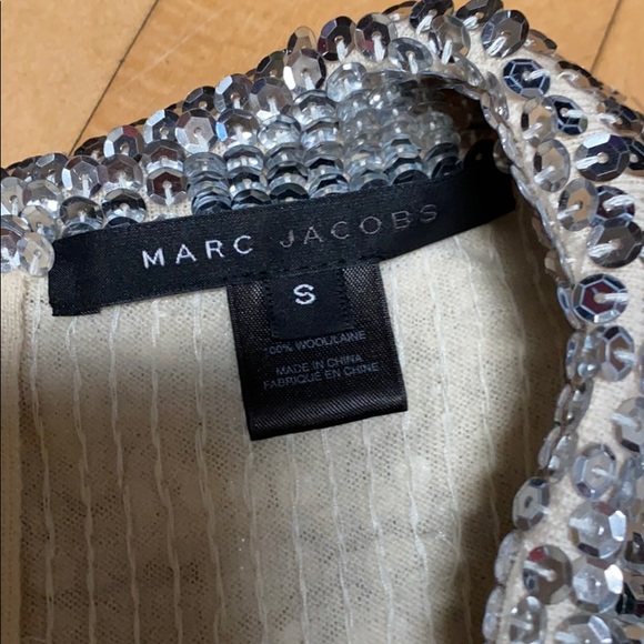 Marc Jacobs wool and sequins short sleeve sweater - Picture 3 of 5